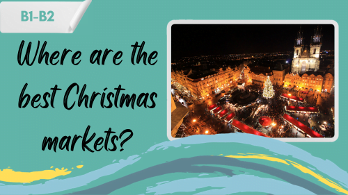 a christmas market and a slogan - where are the best chrsitmas markets?